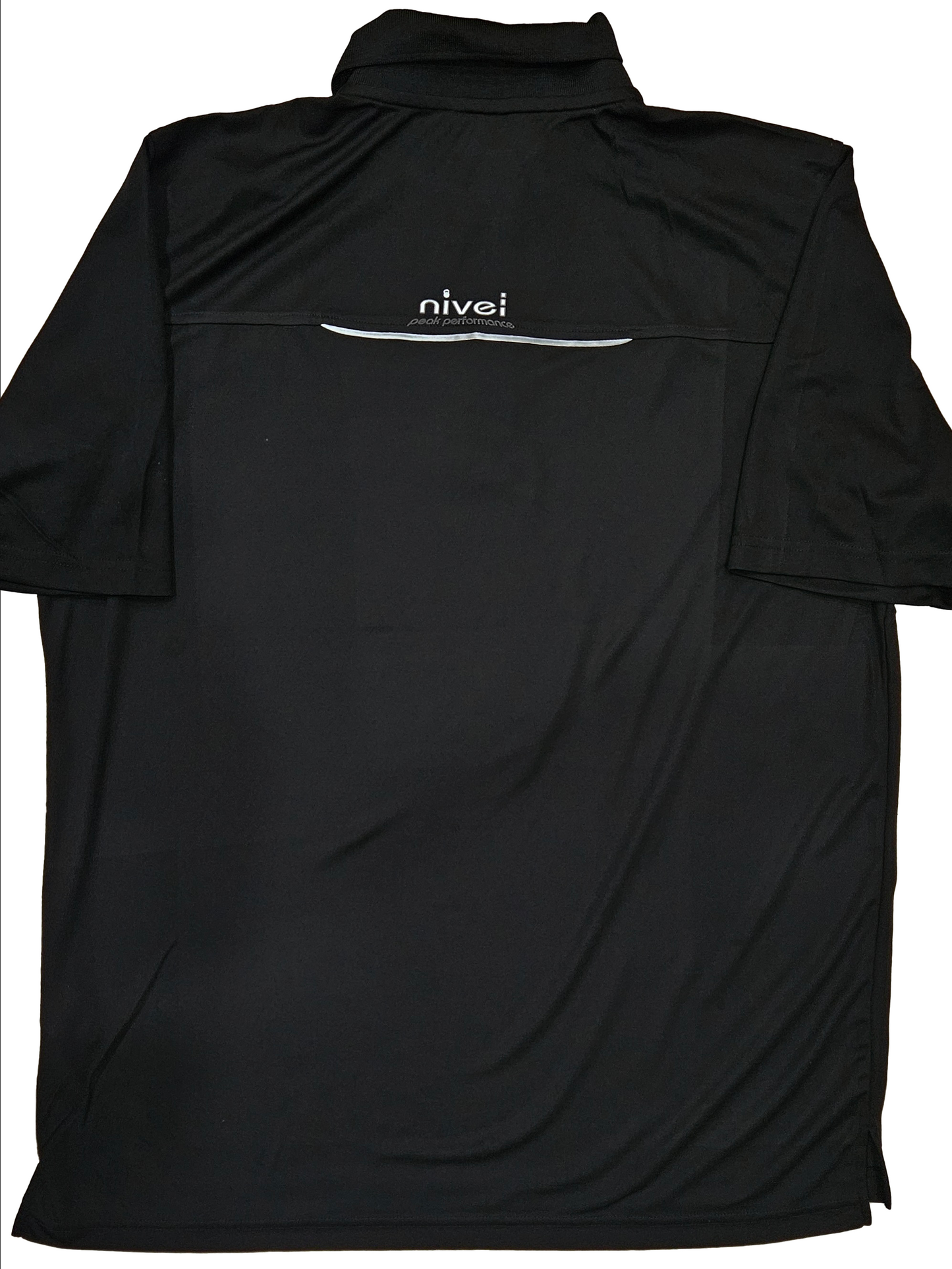 nivel Men's Radiant Performance Piqu Polo with Reflective Piping