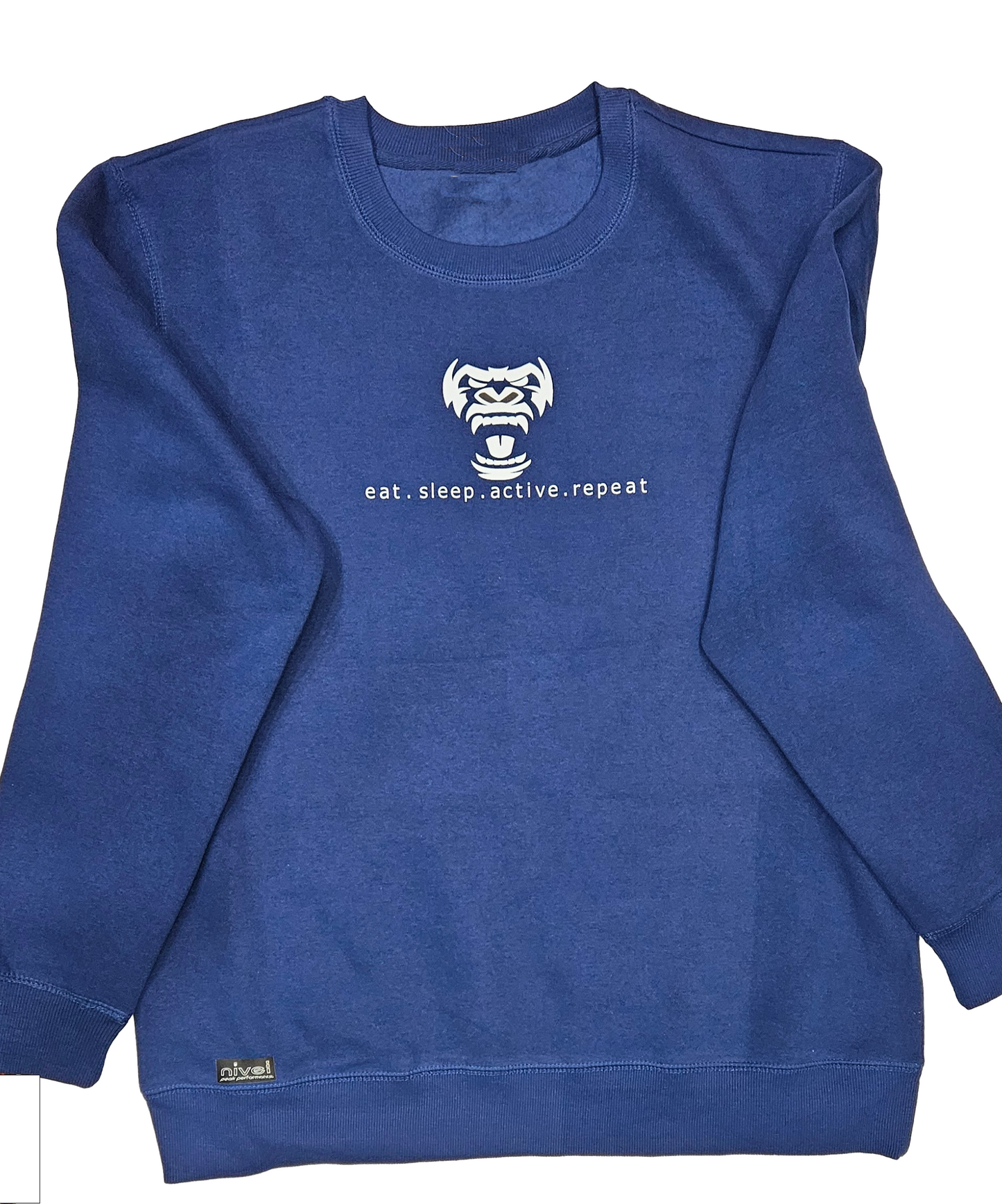 Beast Ghost Mode: Eat, Sleep, Active, Repeat, Crewneck