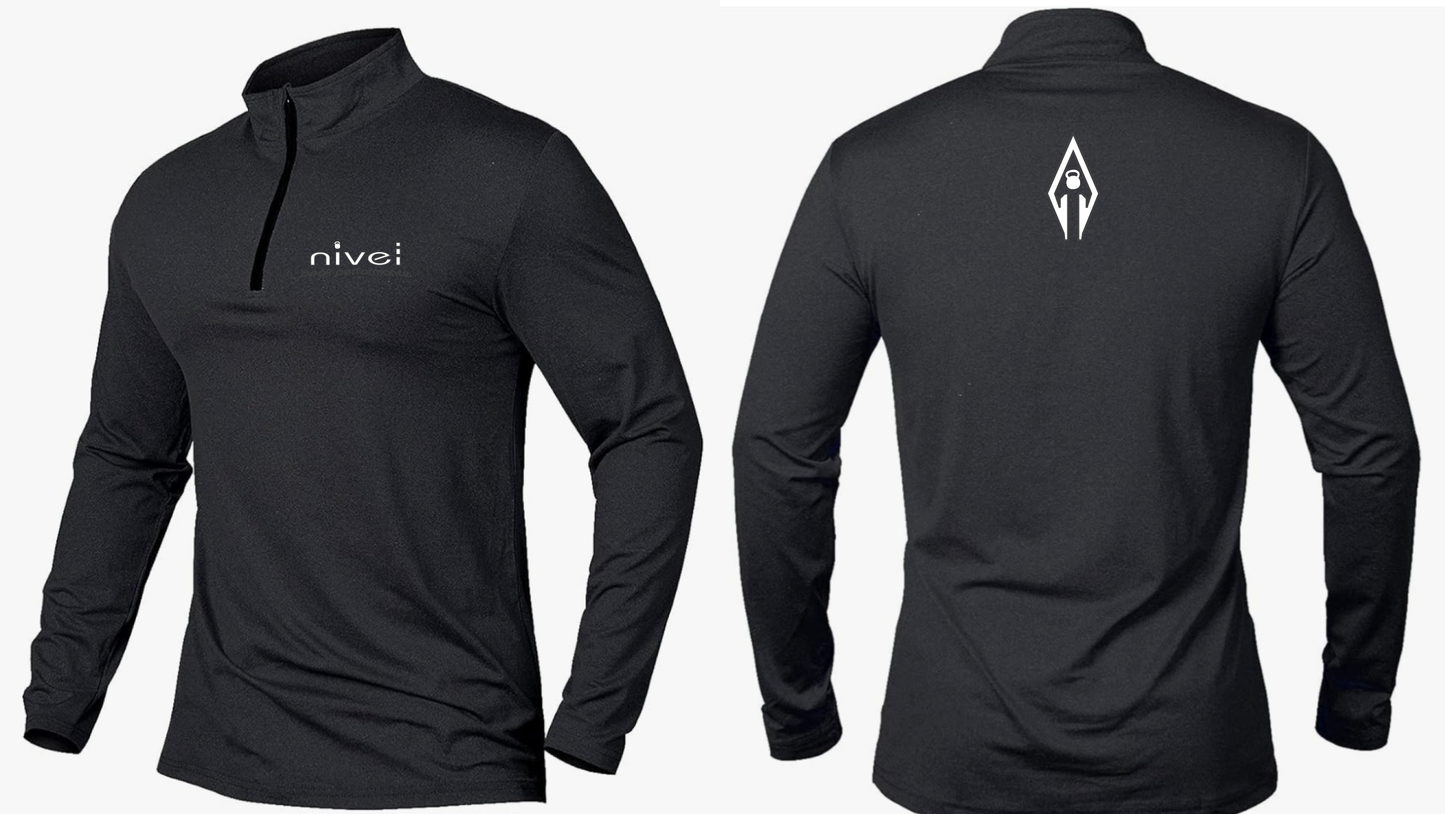 nivel UPF 50+ Men's Quick-Dry Active Sports Shirts