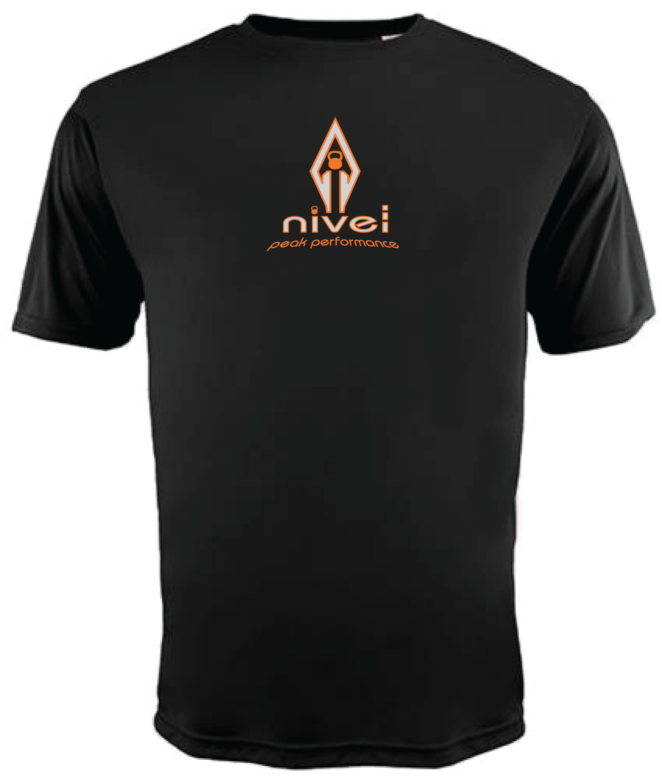 Black Dry-Fit, Short Sleeve T-shirt