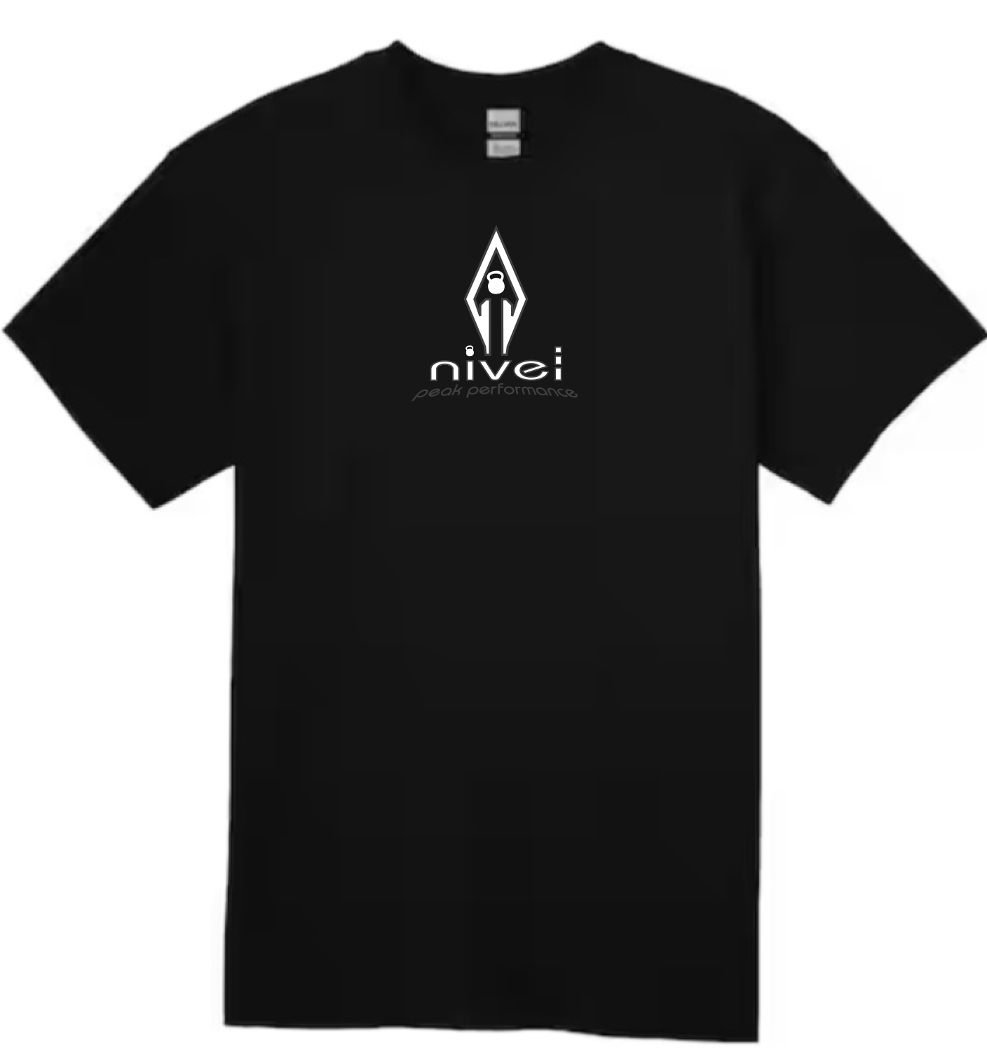 Black Heavy Cotton Pump Shirt, Short Sleeve, Unisex